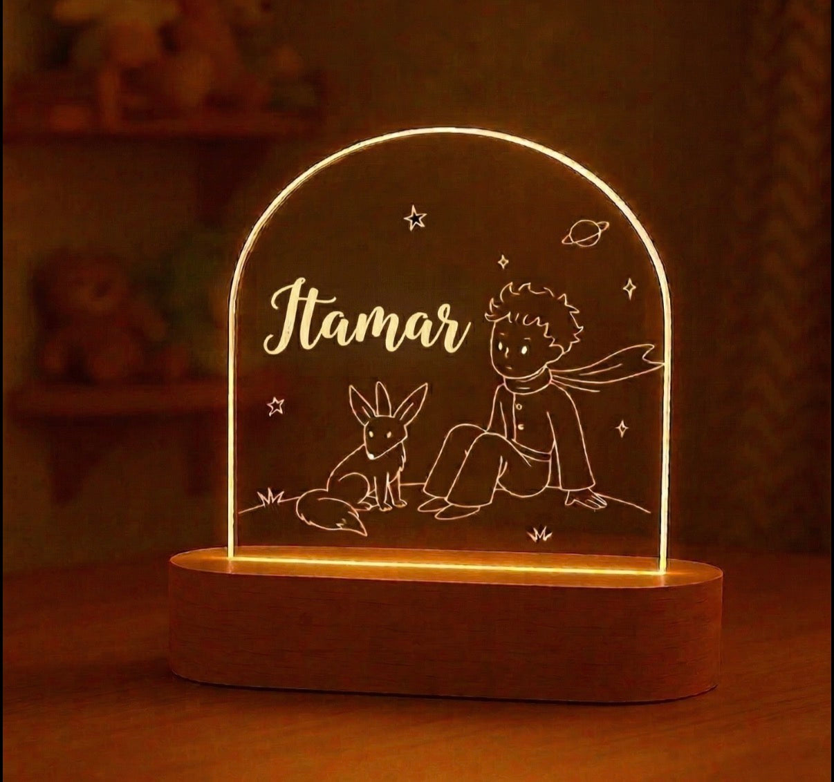 מנורת לילה הנסיך הקטן